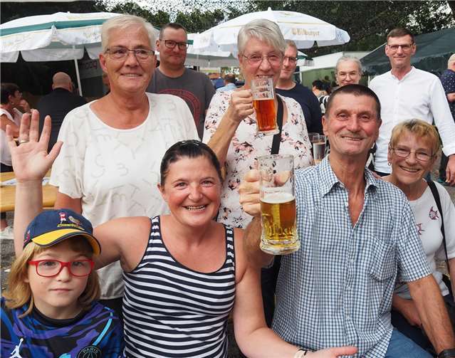 Die „Grün-Weißen waren natürlich mit von der Partie.