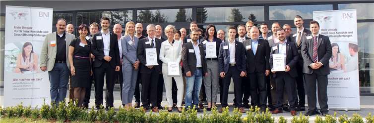 Die Gründungsmitglieder des Unternehmerteams „Mons Tabor“.WW