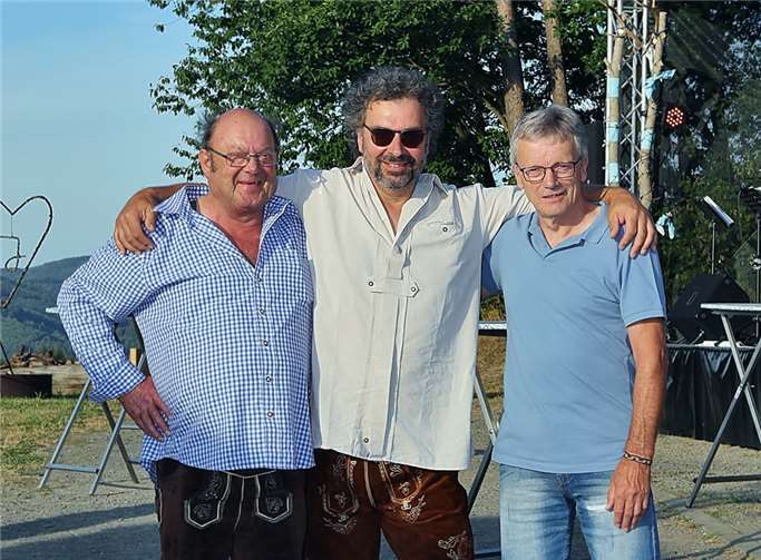 Die Gründungsmitglieder (v.l.): Franz Josef Ginster, Thomas Schneider und Frank Poll.  Heinz-Toni Sesterheim