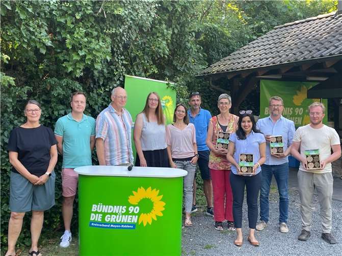 Die Grünen Mayen-Koblenz feierten in Saffig ein politisches Sommerfest.  Foto: Martin Jende