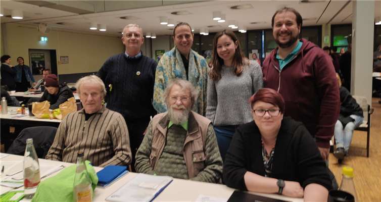 Die Grünen aus dem Kreis Ahrweiler waren zu siebt auf der LDV vertreten. Foto: privat