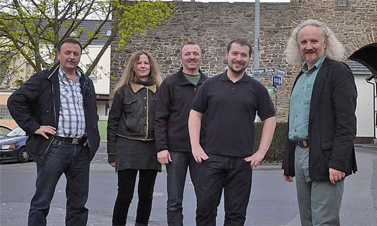 Die Grünen möchten in Heimersheim viel bewegen (v. l.): Udo Heimermann, Ute Reuland, Rainer Ockenfels,Christoph Scheuer und Wolfgang Schlagwein. privat