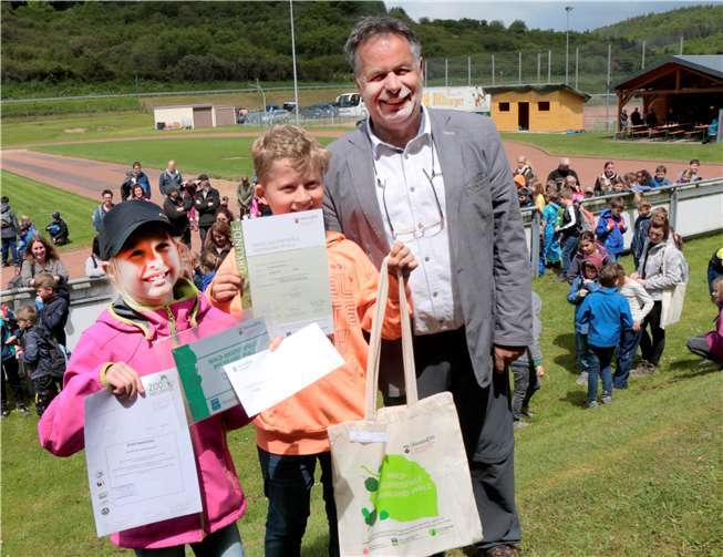 Die Grundschule Altenahr lag am Ende vorn.