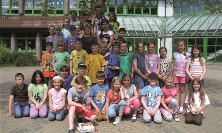 Die Grundschule St. Katharinen nahm insgesamt sehr erfolgreich am Känguruwettbewerb teil. privat