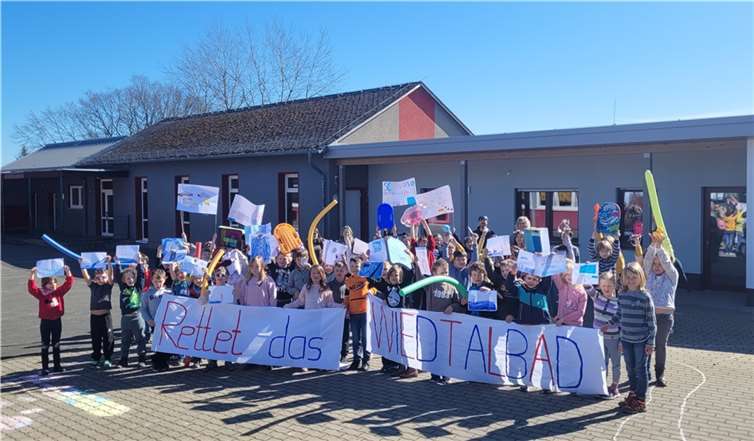 Die Grundschule in Breitscheid war auch mit dabei.