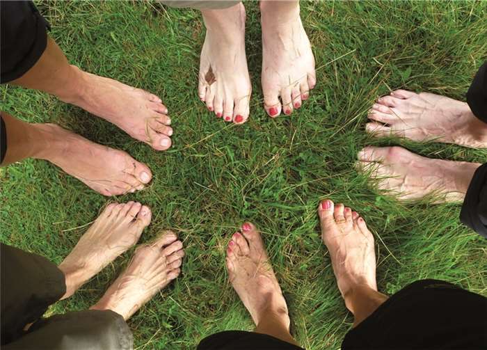 Die Gruppe „Im Hohen Venn“. privat