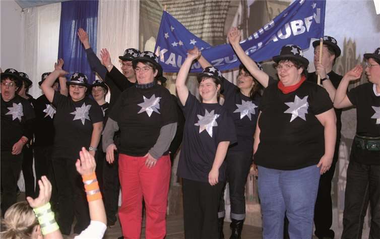 Die Gruppe „Kaum zu Glauben“ war endlich wieder dabei.