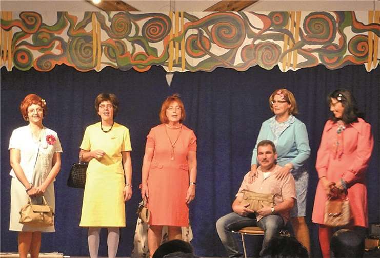 Die Gruppe „Lousder Mo“ aus Spesenroth begeisterte mit ihrem Programm. privat