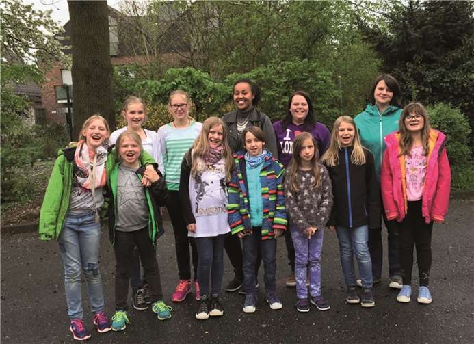 Die Gruppe „Mädchenkram“ trifft sich regelmäßig montags von 17 bis 18.30 Uhr. privat