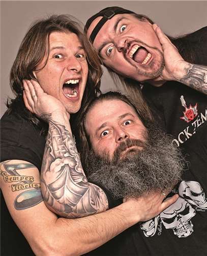 Die Gruppe Nitrogods ist in diesem Jahr auch beim "German Metal Attack" mit dabei. privat