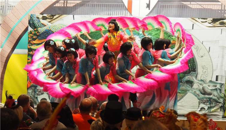 Die Gruppe Rheizauber aus St. Sebastian verzauberte.