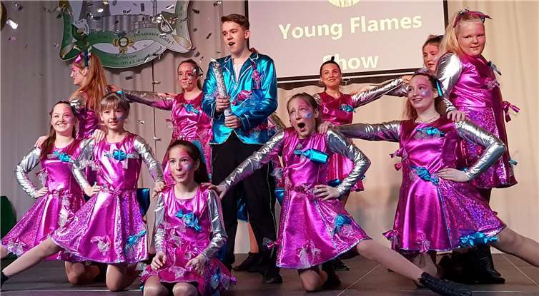 Die Gruppe „Young Flames“ zeigte einen Showtanz der Extraklasse. Fotos: KH