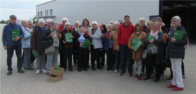 Die Gruppe auf dem Betrieb Höfler Gemüseanbau in Schnepfenreuth.Foto: privat