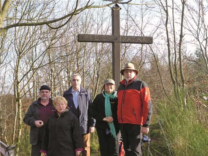 Die Gruppe auf ihrer diesjährigen Abschlusswanderung. privat