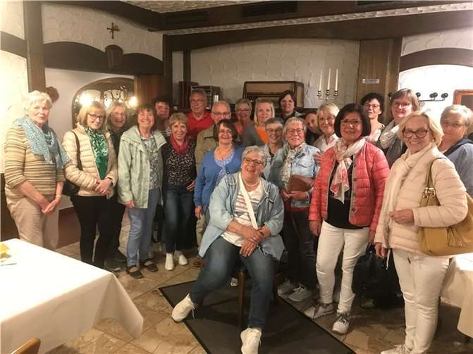 Die Gruppe beendete den Ausflug mit einem gemeinsamen Abendessen.  Foto: privat