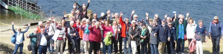 Die Gruppe bei der Einschiffung zur Hillary Harbour Cruise.Foto: privat