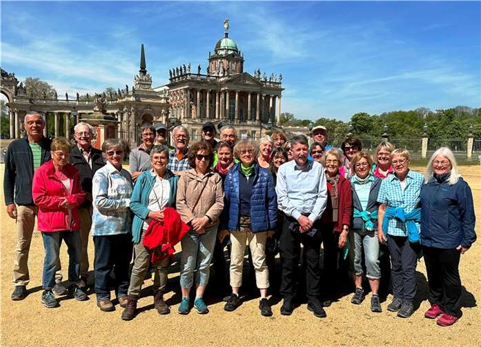 Die Gruppe besuchte Potsdam.  Foto: privat