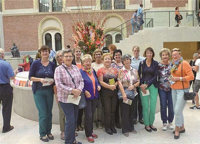 Die Gruppe besuchte das Reichsmuseum in Amsterdam. Jutta Adam