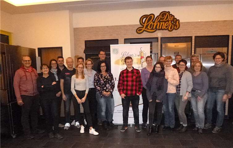 Die Gruppe der Laufgemeinschaft Laacher See vor der Führung.Foto: privat