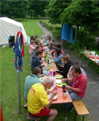 Die Gruppe der diesjährigen Pfingstfreizeit. Foto: DLRG