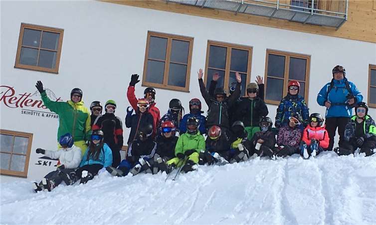 Die Gruppe erlebte gemeinsam eine tolle Zeit. privat