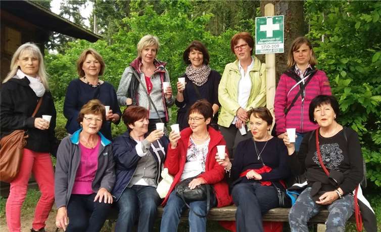 Die Gruppe hatte Glück und konnte bei idealem Wetter wandern. Privat