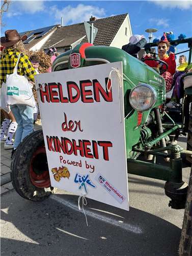Die Gruppe hatte das Motto „Helden der Kindheit“. Foto: privat