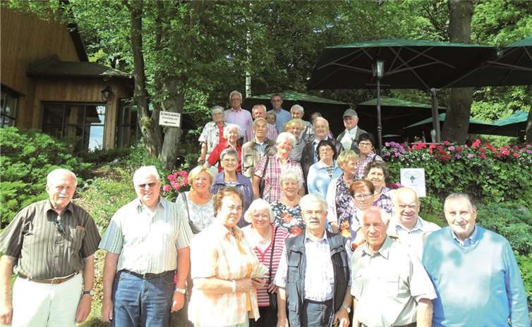 Die Gruppe unterwegs in Andernach. privat