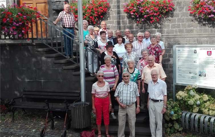 Die Gruppe verbrachte bei gutem Wetter einen schönen gemeinsamen Tag. Privat