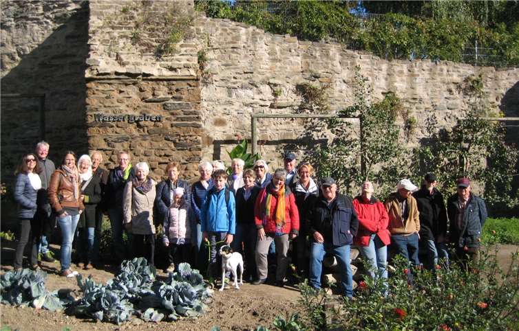 Die Gruppe zeigte sich von dem Projekt begeistert.  privat