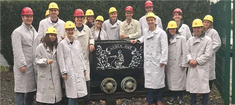 Die Gruppe zu Besuch in Recklinghausen. privat