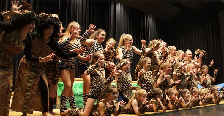 Die Gruppen konnten mit gelungenen Darbietungen überzeugen. Fotos: Walter Schubert