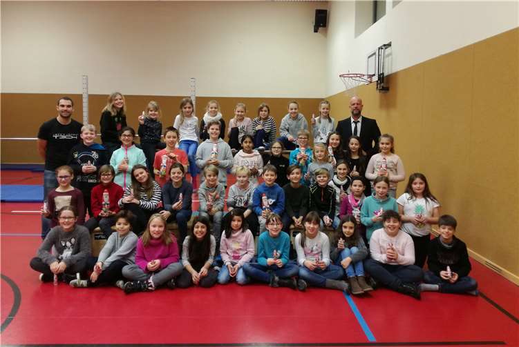 Die Gruppensieger der Stufe vier.