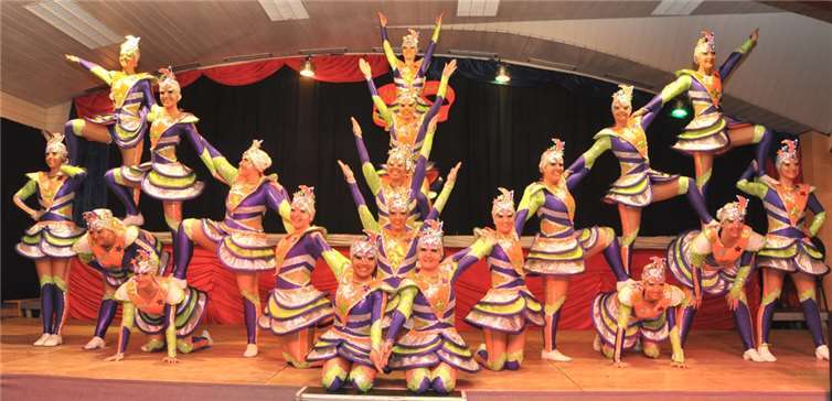 Die Gülser Seemöven sind immer gern gesehene Gäste in Bell. Ihr Auftritt war einfach top!