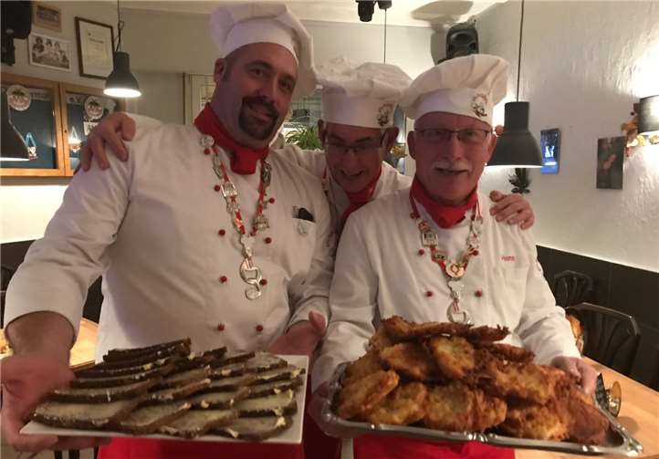 Die Gulaschkapell' kann auch Rievkooche. Foto: privat