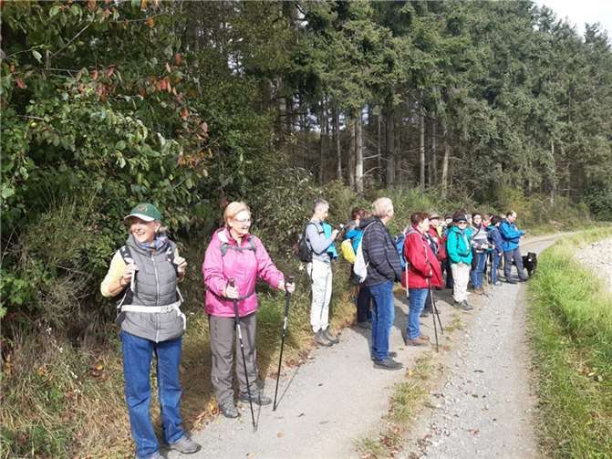 Die Gymnastik-Riege Dedenbach hatte am Sonntag, dem 03. Oktober 2021, zum Wander- und Walkingtag eingeladen.Fotos: privat