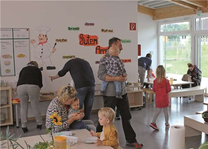 Die HTZ-Kita „Haus der kleinen Weltentdecker“ öffnete ihre Türen.privat