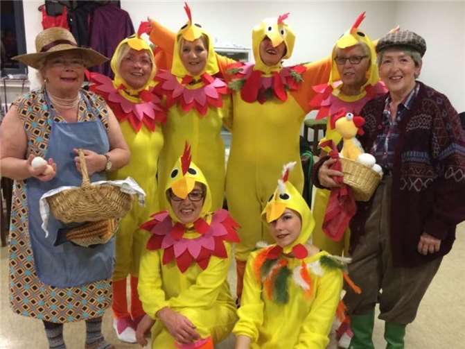 Die Hähnerbipper. Anna Oster