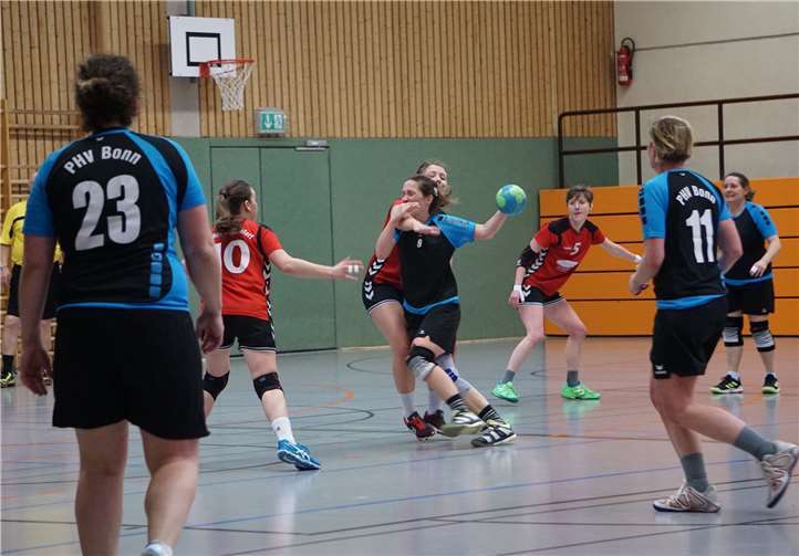 Die Handballerinnen konnten die Gegner schnell beeindrucken.Foto: privat