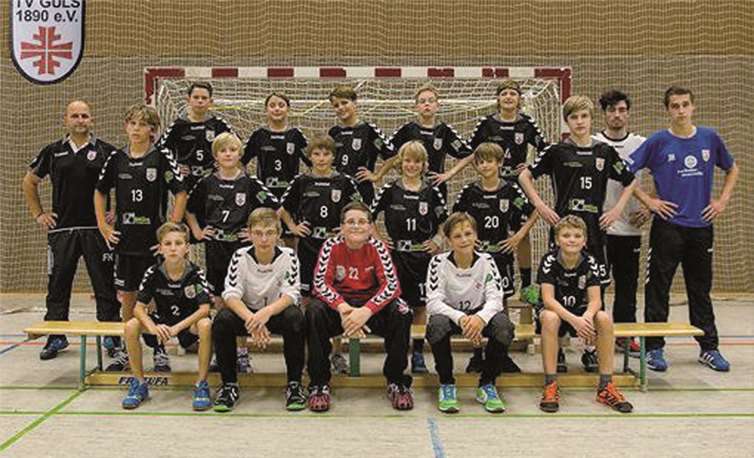 Die Handballmannschaft der D-Jugend des TV Güls. privat