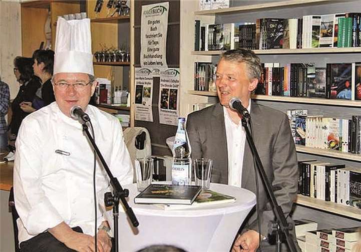 Die Hauptdarsteller Jean-Marie Dumaine und Dr. phil. Nikolai Wojtko. Wallauer/infopress4u