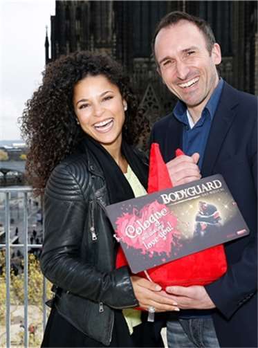 Die Hauptdarsteller des Musicals, Particia Meeden und Jürgen Fischer. Patric Fouad