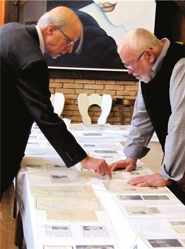Die Heimatfreundeausstellung informierte über Vermisste und Gefallene. -PS-