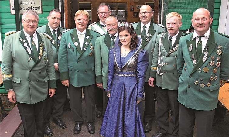 Die Heimersheimer St. Seb. Schützenbrüder. BÜN