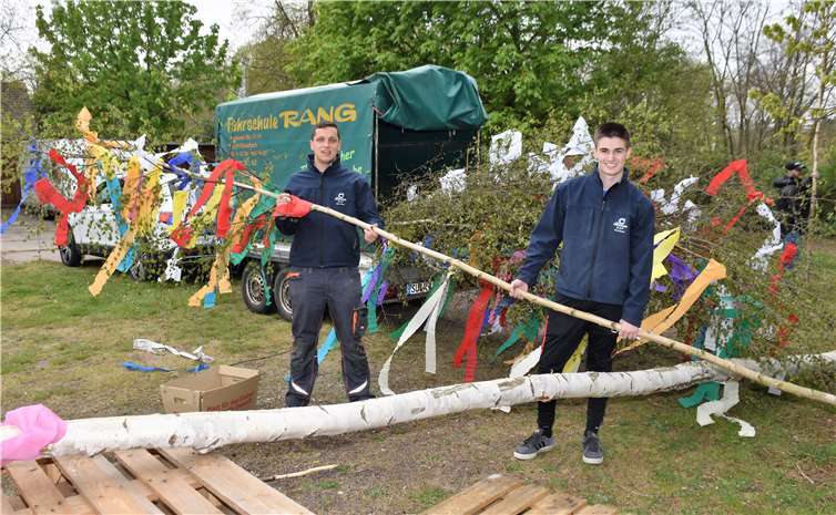 Die Heimerzheimer Junggesellen hatten eine pfiffige Idee.Foto: Alfred Eich
