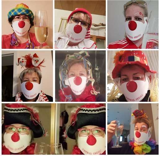 Die Heisterer Möhnen.Foto: privat