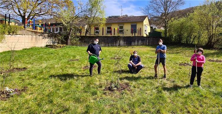 Die Helfer nach getaner Arbeit.Fotos: TV Cochem