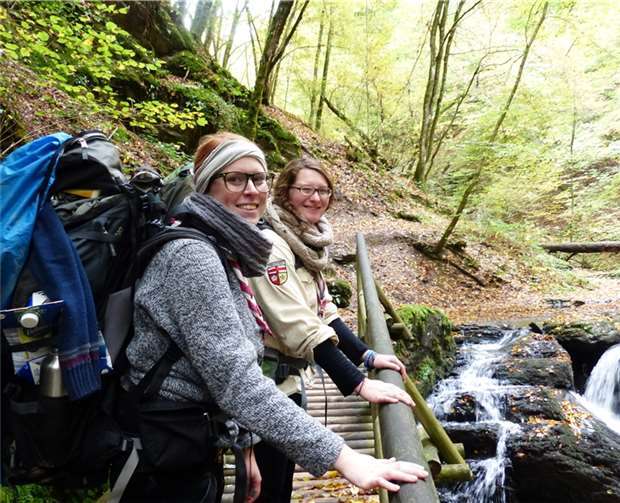 Die Herbstwanderung führte von Güls nach Dieblich.
