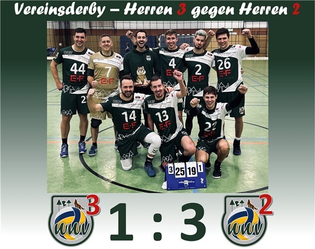 Die Herren 2 der Westerwald Volleys entschied das Spiel für sich.  Foto: privat