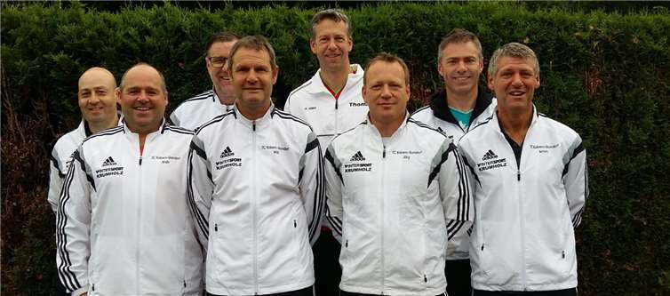 Die Herren 40 B-Klasse erreichten den Aufstieg.